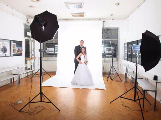 Venčanje, stari studio u FKVSV, 2015